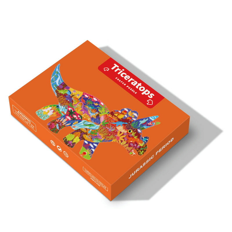 Großhandel personalisierte benutzerdefinierte Puzzles Papierspiel Tier Puzzles für Kinder Erwachsene