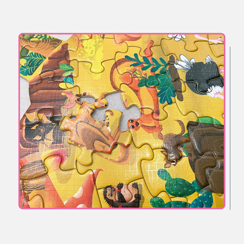Auf Lager 120 Teile Puzzle Kid Paper Cardboard Complanate Jigsaw