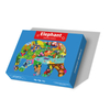 Neues pädagogisches Spielzeugspiel Tiere Elefant Papier Karton Kinderpuzzle für Kinder
