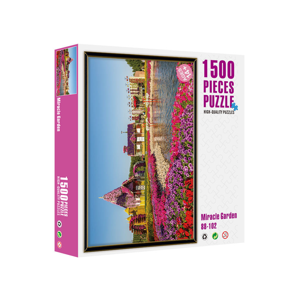 Kleine MOQ Kundenspezifische Teenager Puzzles Holz 1500 2000 Teile Puzzles für Erwachsene