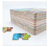 Großhandelspreis Studenten Lernspiele Papierpuzzle für Kinder