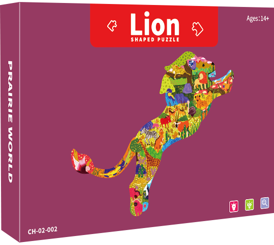 Großhandel billige Kinder Spielzeug Cartoon Puzzle Bild mit Box Verpackung individuell bedruckt