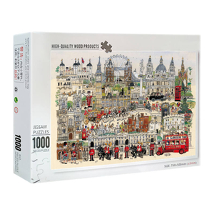 1000-teiliges Puzzle aus der Signature-Sammlung von Pappkarton