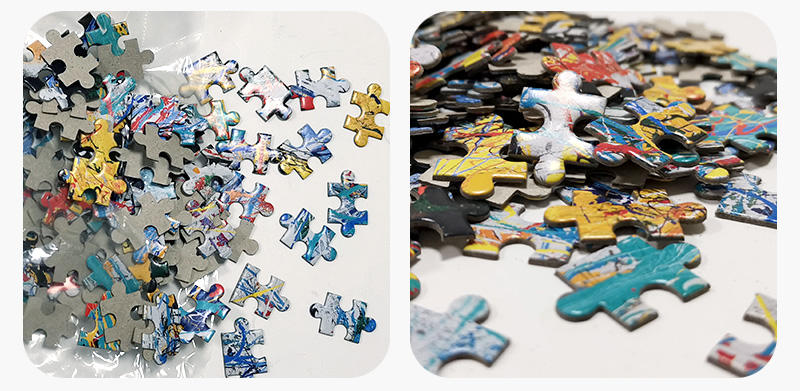 Großhandel benutzerdefinierte Puzzle Druckpapier Karton 500 Stück Puzzle für Erwachsene