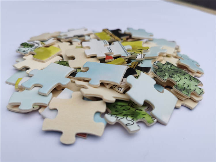 Individuell bedrucktes 1000-teiliges Spielzeug für Erwachsene Spiel Holzpuzzle Hersteller