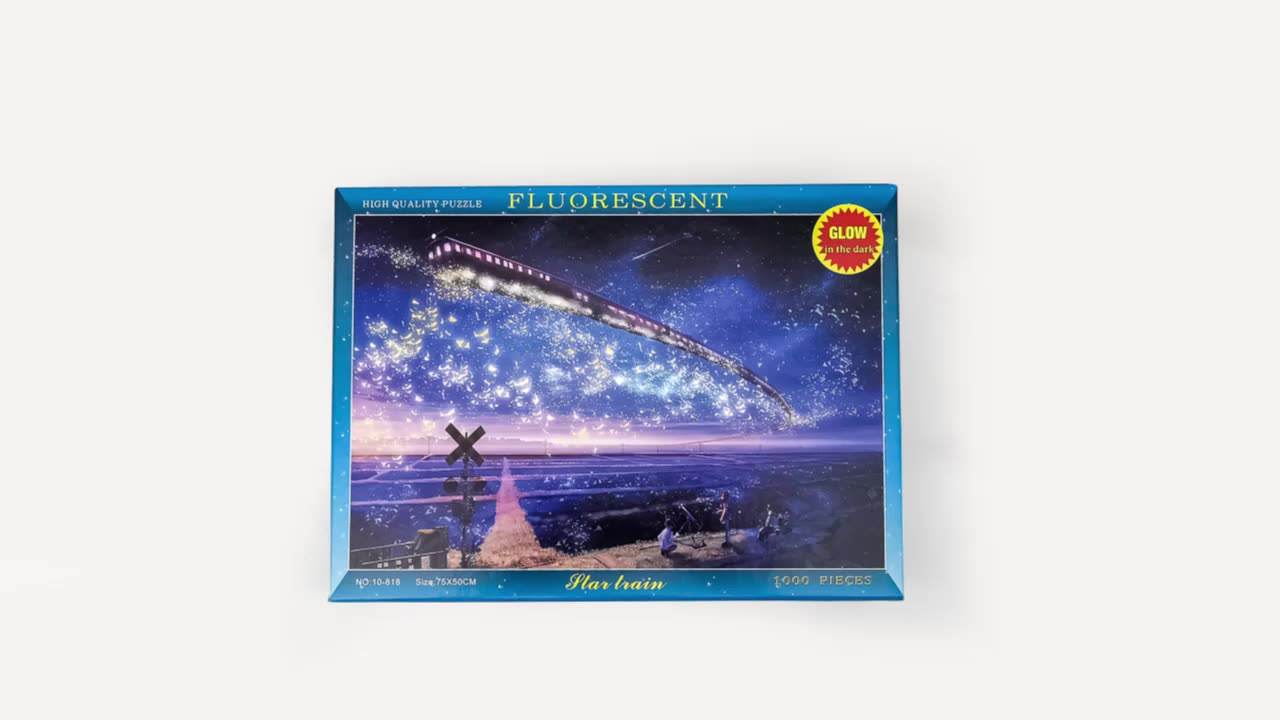 Heißer Verkauf Custom Puzzle Board Game Paper 500 Puzzle mit 1000 Teilen für Erwachsene