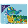 Kinder Papier Karton Unregelmäßige Stücke Form 100 150 180 200 Stück Benutzerdefiniertes Tierpuzzle