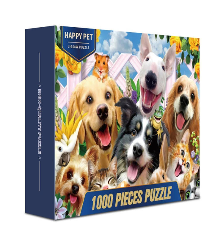 Kostenlose Probe mit konkurrenzfähigem Preis Papier Karton 500 1000 Teile Puzzle