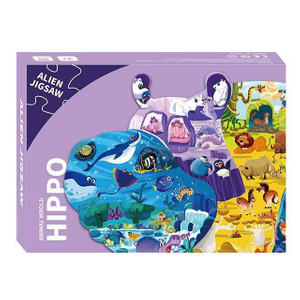 Kinder Lernspielzeug Spiel Löwenmuster 80 Teile Papierpapppuzzle für Kinder
