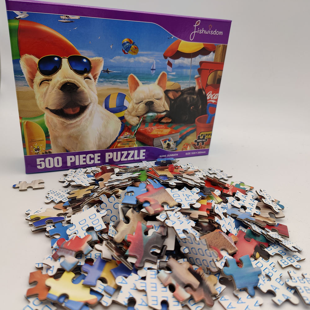 Großhandel Customized Holzspielzeug Holz 300 500 Teile Puzzle für Kinder und Erwachsene