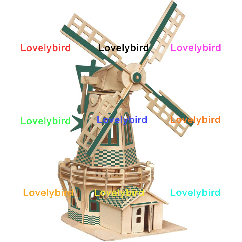 Die niederländische Windmühle