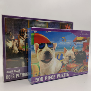 Großhandel Puzzle für Erwachsene mit benutzerdefinierten Kunstwerken Puzzle aus Holz 500 1000 Stück Puzzles