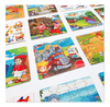 Großhandelsverkehrszugtier des niedrigen Preises Kundengebundenes Kinderspielzeug 24 36 48 Puzzle mit 60 Stücken